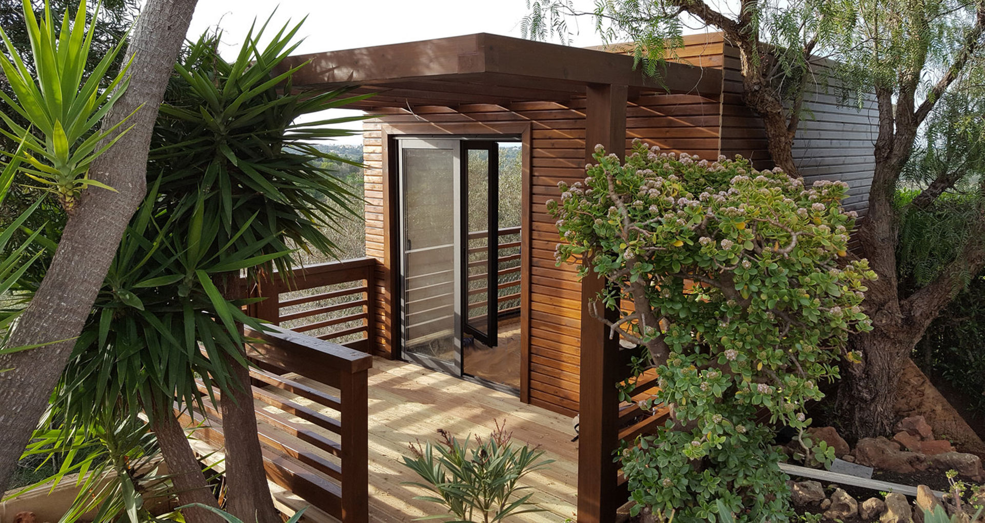 Pergolas Slide background